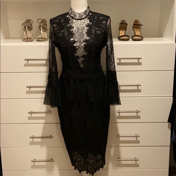 Revolve Bardot Frankie Lace Dress - Picture 3 of 4